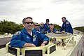 Crew pose for a group portrait