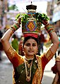 File:Indian women celebrating Bonalu.jpg