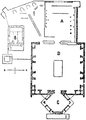 Plan of the temple complex