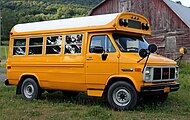 1990 GMC Vandura school bus