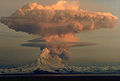 Eruption cloud from Redoubt Volcano