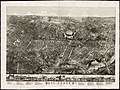 1882 Bird's eye view map