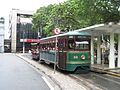 Historic tramway in Santos