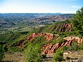 Vista general de Torrebaja (Valencia), desde los Terreros de la Dehesa.