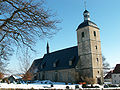 church (Blick über den Friedhof in Richtung Süd-Ost)