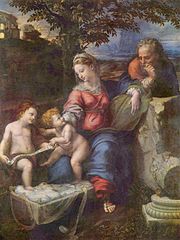 Holy Family with Saint John the Baptist