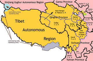 Tibetan autonomous areas of China