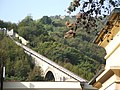 Acquedotto storico di Genova visto dal Cimitero monumentale di Staglieno