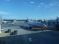 Boeing 737-800 N921AN at New York JFK Airport Gate C35