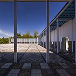 Nederlands: Begraafplaats Zuiderhof (Dudok), Hilversum Photograph: Hans Peter Föllmi