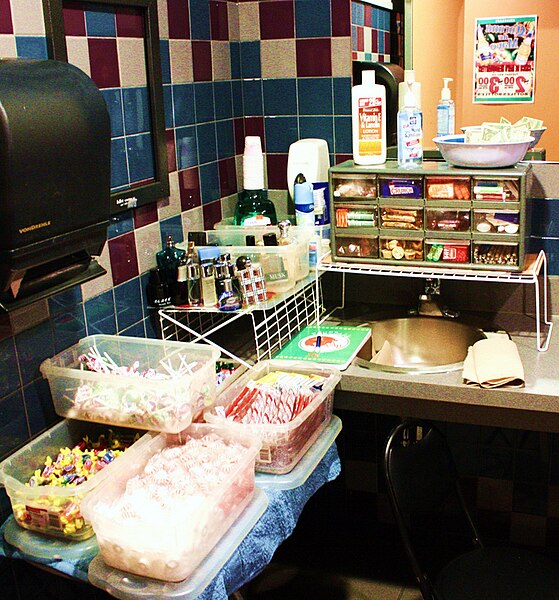 File:Bathroom Attendant Work Station.jpg