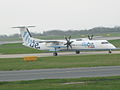 Bombardier Dash 8 Q400 G-ECOA at Manchester Airport