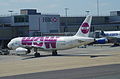 Airbus A320-200 LZ-MDD at Gatwick Airport Gate 13