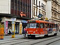 Tram stop in Olomouc