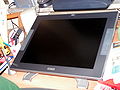 An embedded graphics tablet