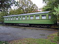 Le wagon de Staline au musée de Gori