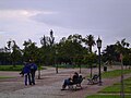 Parque Thays, en lo que era Italpark