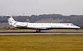 Waves of the City fin on an Embraer ERJ 145