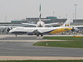 Airbus A321-200 G-OZBH at Manchester Airport