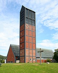 Namsos Church (1960), previous lost in war