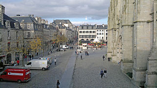 Place Saint-Corentin à Quimper