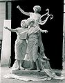 Living statue Poetry during the Sokol festival in Tábor, 1911