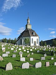 English: Sør-Fron church «Gudbrandsdal cathedral»