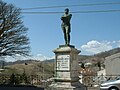 The statue of Gioacchino Murat in Ateleta