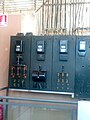 Cuadro antiguo de control eléctrico