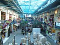 The interior of the Forks Market building