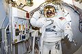 Steve Bowen in the Space Station Airlock Test Article