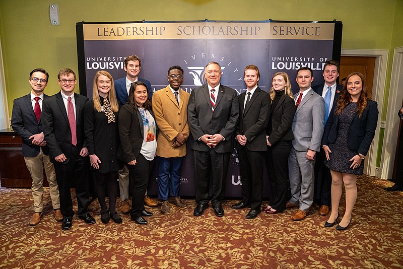 File:Secretary Pompeo Meets with McConnell Scholars (49158523276).jpg