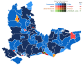 United Kingdom general election 2017 - Winning party vote by constituency (South East England)