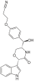 English: Structure of oxazinin-6 (drawn according to p. 176) Deutsch: Struktur von Oxazinin-6