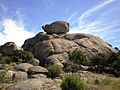 Canto de la Cueva (natural rock / roca natural)