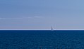 Segelboot bei Palma de Mallorca Sailboat at Palma de Mallorca