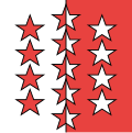 File:Flag of Canton of Valais.svg