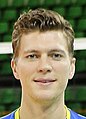 Depicted person: Lukas Kampa – German volleyball player