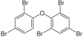 English: Skeletal formula of 2,2′,4,4′,6-pentabromodiphenyl ether (congener BDE-100) Deutsch: Strukturformel von 2,2′,4,4′,6-Pentabromdiphenylether (Kongener BDE-100)