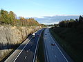 National Road 40 between Bollebygd and Borås in Sweden