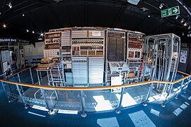 The Colossus computer at the National Museum of Computing in Bletchley Park (United Kingdom)
