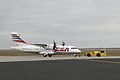 ATR 42 during pushback