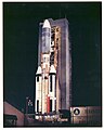 Titan IIIE Centaur awating test launch (Febr. 12, 1974)