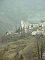 Bubión from the south, with the Poqueira Gorge in the background