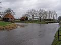 The Oelerbeek, on the left the water mill Oldemeule