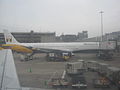 Airbus A321-200 G-OZBH at Manchester Airport Gate 22