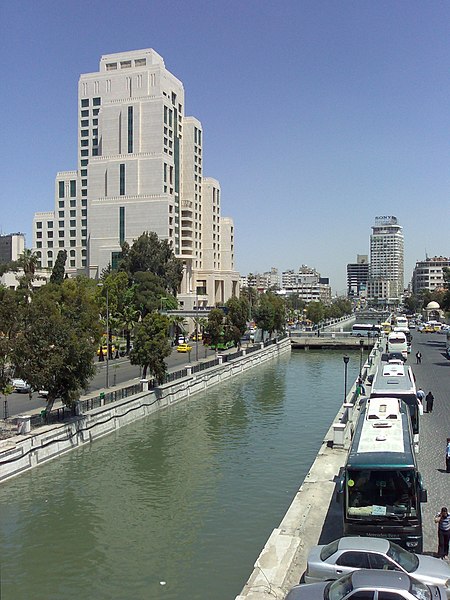 File:Barada river in Damascus (April 2009).jpg