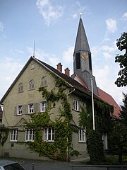 Altes Rathaus und Evang. Nazariuskirche Stuttgart-Zazenhausen (Zuffenhausen)