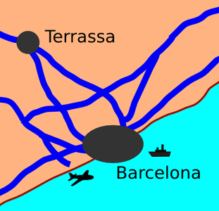 Autopistes cap a Terrassa