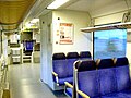 English: Usedomer Bäderbahn. Interior of train.